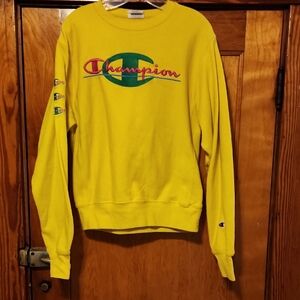 Vintage Champion Men's Crewneck Reverse Weave Sweatshirt Cotton Poly Small